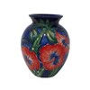 Old Tupton Ware Hibiscus Vase 4" 1599 Hand Made Tube