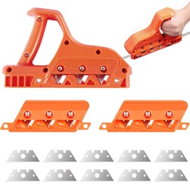 Edge planer for plasterboard, plasterboard, quick cutter, plasterboard hand planer, hand tool, chamfer cutter with 45° and 60° balden hand tool, cutting tools, plasterboard cutter (45°)
