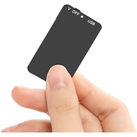 Digital Voice Activated Recorder: Aomago 16GB Portable Audio Tape Recorder Recording Listening Devices with Microphone, Professional Pocket Sound Dictaphone for Lectures Meetings Interviews