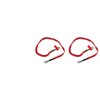 2Pcs Kayak Paddle Leash Nylon Rubber Corrosion Resistant Stretchable Anti