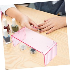 OHPHCALL Acrylic Nail Arm Rest Stand for Manicure Comfort Desktop Holder Multi-purpose Beauty Tool for Nail Art and Diy for Home and Salon Use