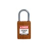 Brady (CPT-BRN-25AL-KD) SafeKey Nylon Lockout Padlock - Compact with Aluminium