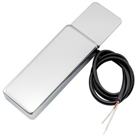 Artec MHFA95 Alnico 5 Side Mounting Style Mini Humbucker Neck Pickup 7.2K for Johnny Smith Style Jazz Guitar, Chrome