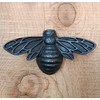 Solid Brass Bee Door Knocker,6.3 Inches Wide,3.5 inches Tall (Black