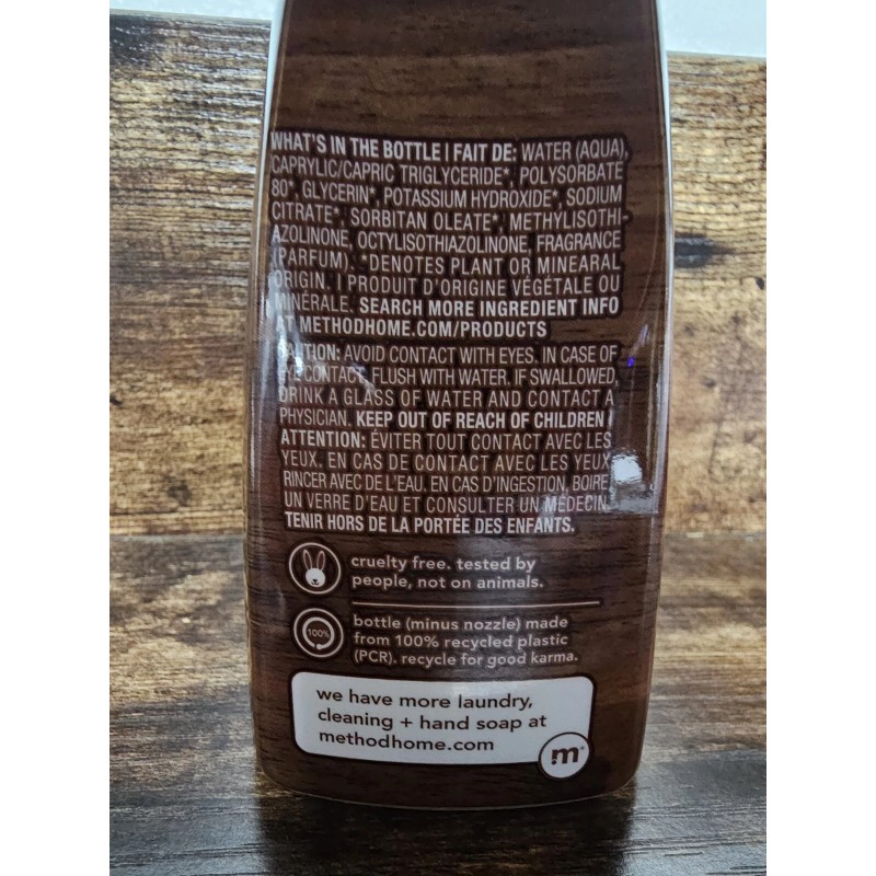 Method Wood Polish Spray Cleaner Almond Streak Free Shine 14