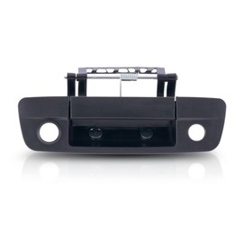 For Ram 1500/2500 / 3500 Tailgate Handle 2011 2012 | Outside | Textured Black | w/Camera Holes | w/Key Holes & Cable | Plastic | CH1915120 | 68084284AB