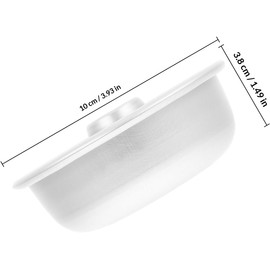 CHILDWEET Molde de Rosca para Hornear Aleación de Aluminio Resistente Fácil de Limpiar y Extraíble para Donas y Postres Caseros