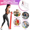 5 Pcs Resistance Bands, Professional Exercise Bands Elastic Stretch Bands
