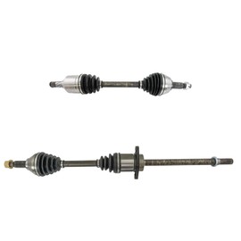 TRQ Front CV Axle Shaft Assembly Set Compatible with 2009-2014 Nissan Murano