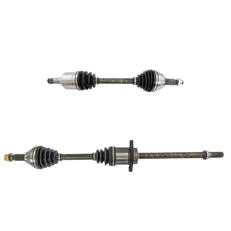 TRQ Front CV Axle Shaft Assembly Set Compatible with 2009-2014