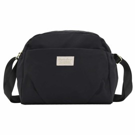 Legato Largo FUWARI LH-X0062 Shoulder Bag, Washable, Lightweight, BK