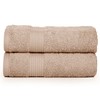 Ample Decor 100% Cotton Bath Towels for Bathroom 137 CM