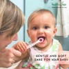 HealthAndYoga(TM) Soft Tongue Cleaner for Babies - Delicate Cleaning (Colors