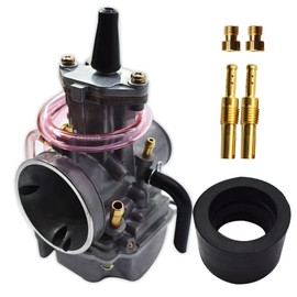 Apriciter PWK 24 mm Carburettor Replacement for OKO Bicycle Motorcycle ATV Scooter 4T