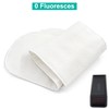 Absorbent 100% Cotton Pads for Skin Folds, Moisture Wicking Cloth,