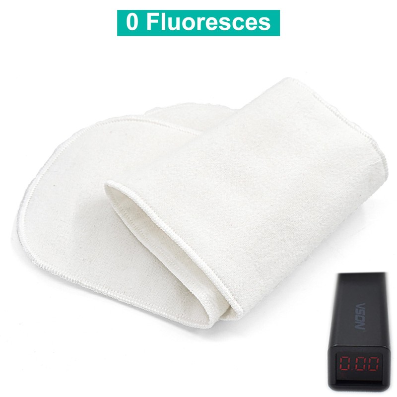 Absorbent 100% Cotton Pads for Skin Folds, Moisture Wicking Cloth,