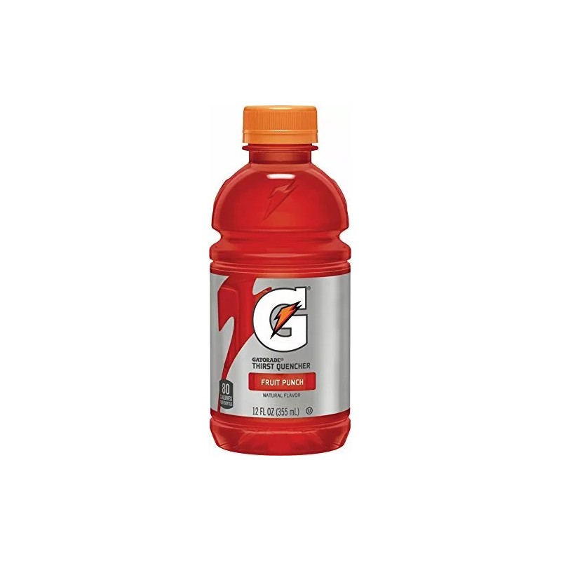 Gatorade (24 BOTTLES) 12 oz GATORADE SPORTS DRINKS VARIETY ORG,LEMON,