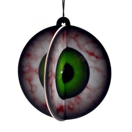 kreepsville 666 3D Hanging Horror Car Air Freshener Spooky Scent (Bloodshot Eyeball)