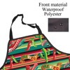 FUSTMW Mexico Aprons for Men Women Mexican Aprons with Pockets