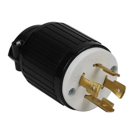 Nema L14-30P 30A 125/250V 3 Pole 4 Wire Industrial Grade Locking Male Plug, Industrial Twist Lock L14-30 30-Amp Locking Plug. LK-6431