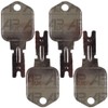 APUK 4x Key Replacement for Hyster Caterpillar Yale Clark Skytrak
