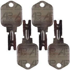 APUK 4x Key Replacement for Hyster Caterpillar Yale Clark Skytrak Gradall Komatsu IR Forklift 166