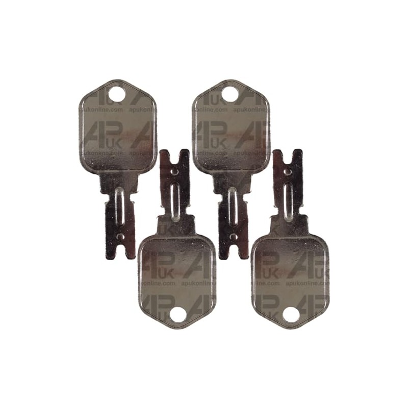 APUK 4x Key Replacement for Hyster Caterpillar Yale Clark Skytrak