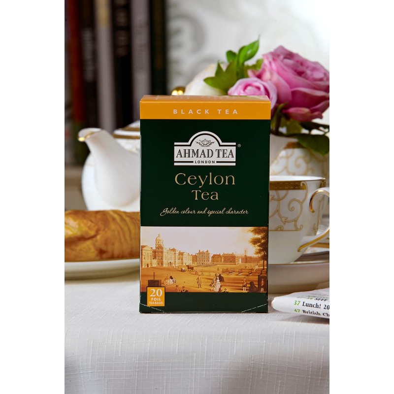Ahmad Tea Black Tea | Ceylon Tea | 20 Teabag