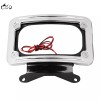 Unbranded Curved Laydown License Plate Mount Frame LED Light For