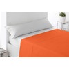 Miracle Home Flat Sheet, Soft and Comfortable 135 cm orange
