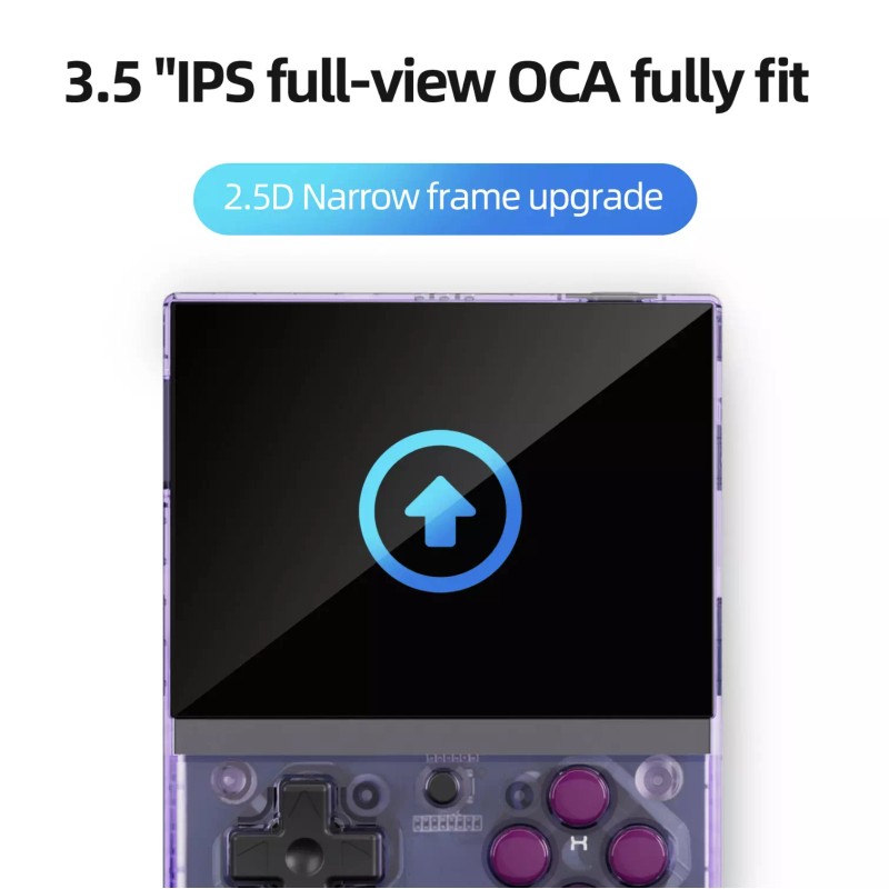 Miyoo Mini Plus Retro Handheld Game Console 64GB Linux System