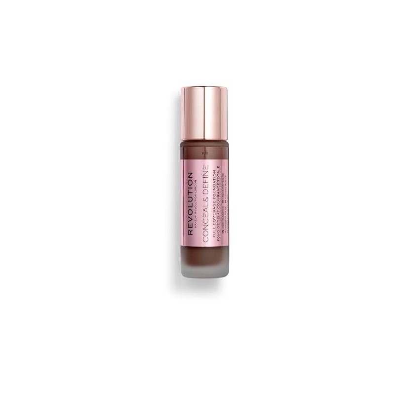 Revolution Beauty London Base Maquillaje Conceal Define Cobertura Total Acabado