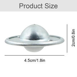 Bearing Ball Castor Furniture Castors Ball Roller Bearing Nylon - Castors Heavy Duty Transfer Mounted Furniture Luggage Sliding Sledge Conveyor Roller Power Supply Systems Roller Ball Hole Spacing 31