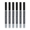 Pilot Silver Metallic Permanent, Extra Fine Point, 6- PACK Markers(41600)