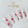 Blossom Handmade Nail Tips - Almond / 블라썸 수제 네일팁