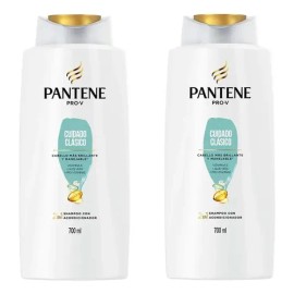 Pack Pzas Pantene Shampoo 700ml Cuidado Clasico