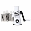 Rotary Vegetable Slicer for Meal Prep – Manual Drum Grater