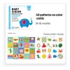 Tarjetas Montessori De Estimulación Visual Para Bebés 80 Niñ