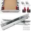 4Pair 8PCS Undermout Drawer Slides 12 15 18 21 Inch