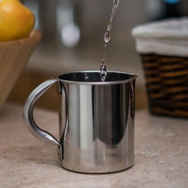 Qualways Stainless Steel 18 Oz Beer Mug (Mini)