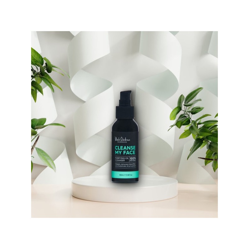 Black Chicken Remedies Cleanse My Face Purifying Oil Cleanser, 100ml