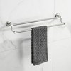 Adjustable Double Towel Racks for Bathroom 15 to 26.5 Inch