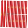 Operitacx 100Pcs Oval Woodworking Pencils Hard Carpenter Markers for Construction