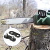 CustomyLife 20 Sets 3/8in Chainsaw Chain Repair Joining Link for