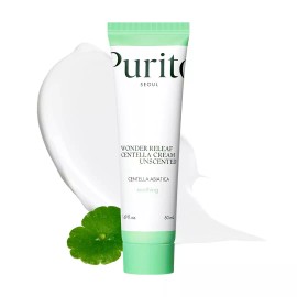 PURITO Rapid Soothing Moisturizer for Sensitive Skin with Korean Centella 1 Oz