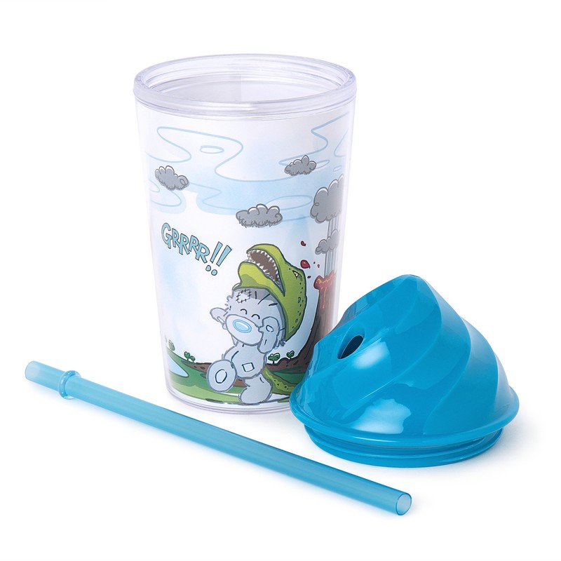 Me to You My Dinky Bear Dinosaur Cup with Straw