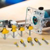 Router Bits Set 1/4 Inch Shank - BAIDETS Upgrade 24