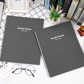 2025-2027 Monthly Planner/Calendar - 3 Year Monthly Planner 2025-2027, JAN 2025 - DEC 2027, 9'' x 11'', 36 Monthly Tabs, 2-Side Pocket