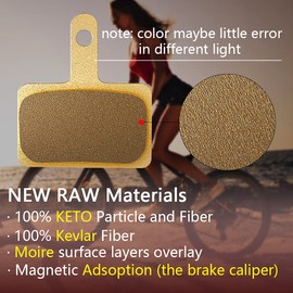 ZALOPA 2 Sets B01S B03S Brake Pads Compatible Tektro TRP Shimano Deore Br-M575 M525 M515 T615 T675 M505 M495 M486 M485 M475 M465 M447 M446 M445 M416 M415 M395 M375 M315 M355 C601 C501 L17