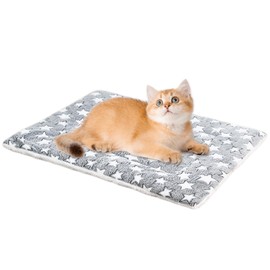 Warm Cat Bed - Warming Pet Bed - Self-Heating Cat Pad Bed, Warm Pet Mat for Kittens Small Puppy Pets, Winter Pet Cushion
